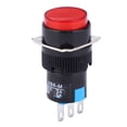 thumbnail image 1 of Momentary Switch, Round Button Switch Impact Resistance  For Automation Equipment For Household Appliances For Electronic Equipment For Communications Equipment Red, 1 of 8