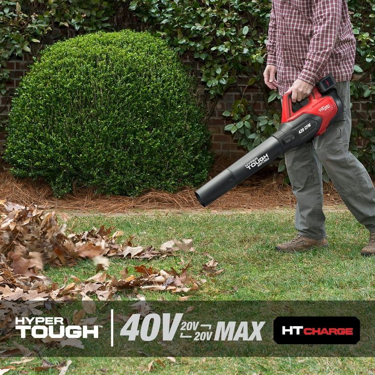 WEN 40V Max Lithium-Ion 480 CFM Brushless Leaf Blower with 2Ah Battery & Charger