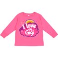 thumbnail image 3 of Inktastic I Love My Gigi Grandma Grandchild Girls Long Sleeve Toddler T-Shirt, 3 of 5