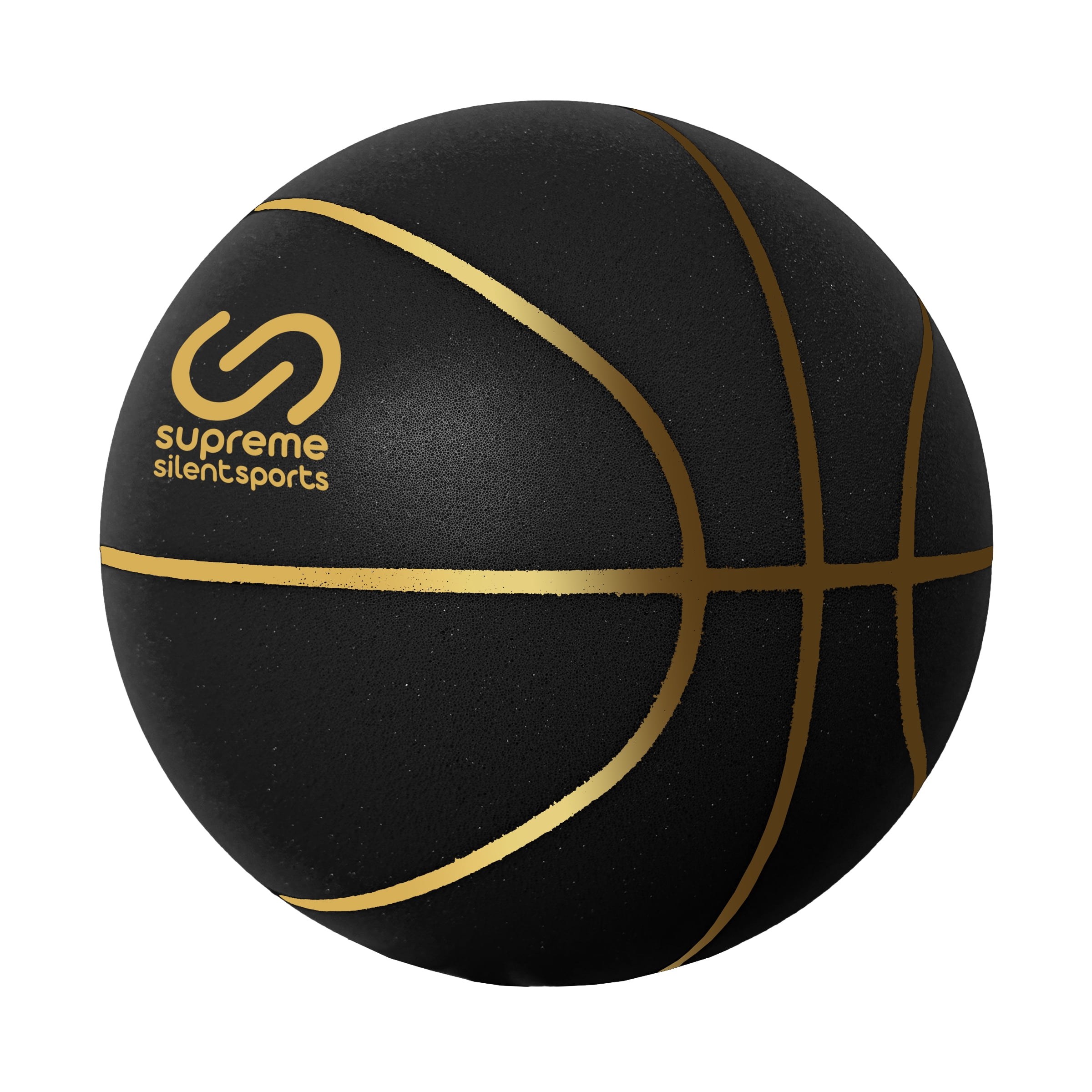 Supreme Silent Sports Pro Weighted Training Basketball, 2 lb Quiet Indoor Dribbling Ball