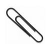 Skid Resistant Paper Clip- Black Jumbo