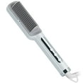 thumbnail image 1 of Portable Hair Straightener Ionic Electric Ceramic Straightening Comb 20s Quick Heated Anti-Scald Modelling Brush Styling, 1 of 8