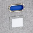 thumbnail image 3 of Bankers Box Collapsible Fabric Storage Box with Lid, 3 of 7