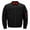 Black, variant on Xysaqa Men's Jackets Windproof Bomber Jacket Full Zip Fall Winter Warm Military Padded Coat Outwear S-5XL (Available in Big & Tall Sizes)