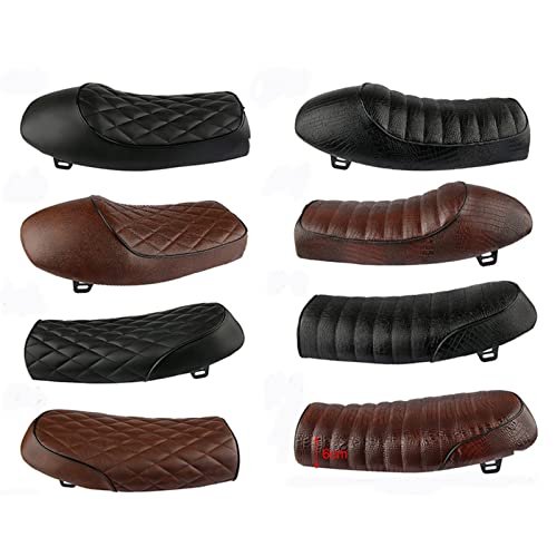 Asiento de silla de moto vintage Cafe Racer MDPROMCP para KZ400