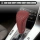 thumbnail image 2 of Funda universal para palanca de cambios manual de coche con cremallera, funda para palanca de cambios, funda para palanca de cambios, moderna, piel sintética, color rojo vino, 2 of 7