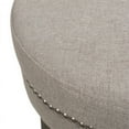 thumbnail image 6 of Maklaine 30 inch Round Backless Bar Stool in Country Gray Finish, 6 of 9