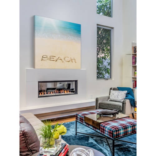 Marmont Hill "Sandy Beach" Painting Print on Wrapped Canvas