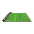thumbnail image 2 of Ahgly Company Indoor Rectangle Solid Green Modern Area Rugs, 3' x 5', 2 of 4