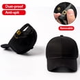 thumbnail image 4 of 2 In 1 Removable Anti-spitting Splash Protective Hat Anti Sunlight Windproof Dust-proof Mask Face Cover Cap Unisex, 4 of 7