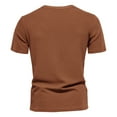 thumbnail image 3 of Wavsuf Mens Shirts Short Sleeve t Shirts Summer Crew Neck Yellow T-Shirts Size L, 3 of 3