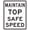 Warning Sign 4, variant on No Pedestrians on Ramp Sign – 8x12 Inch Reflective RustFree Aluminum,UV Protected & Weatherproof,HighVisibility Safety Warning for Construction or Industrial Areas
