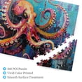 thumbnail image 3 of 500 PCS 500 piece puzzle for adults squid Graffiti,Unique and Beautiful Design,for Puzzle & Graffiti Lovers,Creative Activity Hobbies for Adults,Modern Art squid Wood Puzzle,Stress relieving puzzle, 3 of 6
