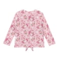 thumbnail image 5 of Garronmavis Axolotl Girls Long Sleeve T-Shirts 7-8 Lightweight Flowers Kids Fall Tops Crewneck Basic Tees Versatile Long Sleeve Crewneck Tie Hem Front Clothing Tops for Daily Life, 5 of 7