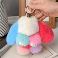 thumbnail image 1 of 18cmCute Fluffy Bunny Rabbit Pendant for Car, Keychain, Charm, Handbag, 1 of 1