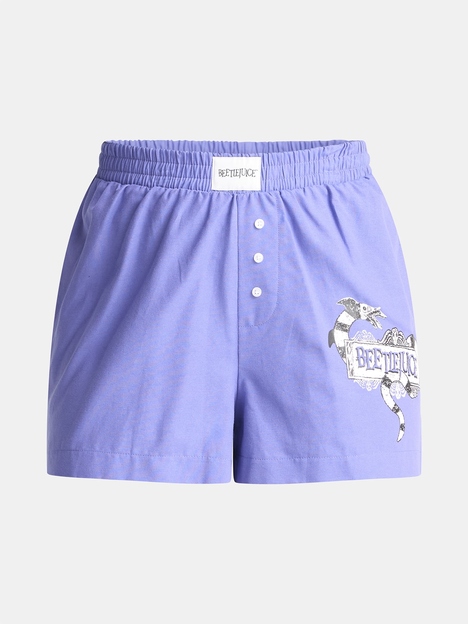 Beetlejuice Women's Graphic Boxer Shorts, 2-Pack, Sizes XXS-XXL