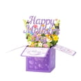 thumbnail image 2 of Happy Mothers Day Card for Mom, 3D Pop Up Mother's Day Cards for Mom Wife Grandma Daughter, Purple Butterfly Pop Up Card for Mother's Day Card Gifts from Daughter Son Husband, 2 of 6