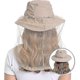 thumbnail image 3 of Sombrero con mosquitera - Gorro con protección solar UPF 50+ y red oculta para apicultura, senderismo, hombres y mujeres, FGC, 3 of 5