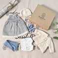 thumbnail image 3 of BlissfulPixie Handmade Waldorf Doll Clothes 12 inch clothing Set with Pretty Box Girl Christmas Birthday Gift-Magda's Clothes Accessories, 3 of 8