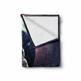 thumbnail image 2 of Space Soft Flannel Fleece Throw Blanket, Brave Astronaut at the Spacewalk on the Moon Surface with Earth Cosmos Art Image, Cozy Plush for Indoor and Outdoor Use, 50" x 60", Grey Magenta, by Ambesonne, 2 of 6