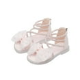thumbnail image 7 of REDARER Girls Sandals Rhinestone Bow Roman Sandals Dress Princess Shoes,Size 5.5-6 Years, 7 of 7