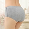 thumbnail image 4 of 3Pack Period Underwear for Women Heavy Flow, Leak-Proof Period Panties Comfort, Postpartum and Menstrual Panties, Women's Briefs, 4 of 6
