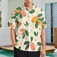 DNAGSB Mango Harvest Meadow 509 Mens Casual Shirts, Casual Mens Summer