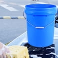 thumbnail image 6 of Ysyqkn Car Wash Bucket Car Wash Tool Garage Storage Multipurpose with Handle Seat Wash blue, 6 of 9