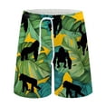 thumbnail image 1 of IROINNID Men's Casual Comfy Printed Breathable Loose Vacation Swimming Shorts, 1 of 2