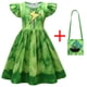 thumbnail image 3 of Smiling Critters Catnap Vestido para niñas pequeñas Ropa para el día del perro y la siesta para gatos Disfraz de cosplay para niños Vestido casual de verano con mangas abullonadas + Bolsa, 3 of 5