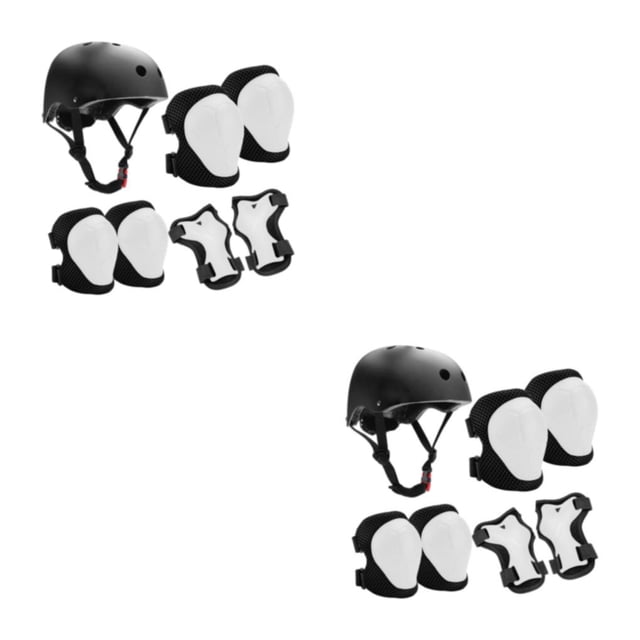Toystoory Casco de bicicleta cómodo y duradero para niños y adolescentes Conjunto de casco y almohadillas para niños de amplia aplicación Type8 NO8