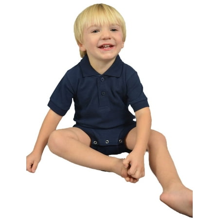 Organic Creeper - MONAG Infant Polo Creeper