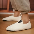 thumbnail image 2 of Wovix Women's Teddy Closed Back Indoor Slipper Closed Toe Simple Solid Warm House Shoes, 2 of 9