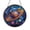 Acrylic 3.5 Inch, variant on Cosmic Galaxy & Planets Stained Glass-Style Window Art, Real Glass Window Hanging for Space and Celestial Theme Home Decoration