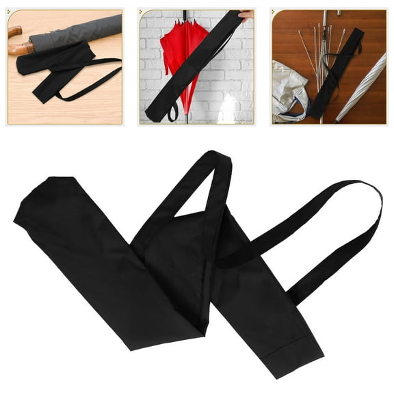 Raindrops Umbrella Sleeve Cover Umbrella Bag With Shoulder Strap Waterproof Umbrella Storage Bag Keeps Wet Umbrellas From Soaking Other Items