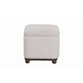 thumbnail image 6 of Better Homes & Gardens Ambrose Storage Ottoman, Heather Wheat, 6 of 9