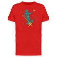 thumbnail image 1 of Green Merman Silhouette Tee Men's -Image by Shutterstock, 1 of 2