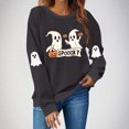 thumbnail image 4 of Kukoosong Women's Halloween Sweatshirts Oversized Loose Crewneck Pullover Sweater, 4 of 6