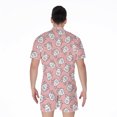 thumbnail image 2 of Cute Rat Pattern Short Sleeve Men'S Rompers Casual Summer Jumpsuits Outfit, 2 of 4