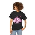 thumbnail image 6 of In October We Wear Pink Shirt, Support Pink Pumpkin T-Shirt ID-0730-U8E8, 6 of 8