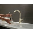 thumbnail image 2 of Delta 9959-Ls-Dst Trinsic 1.8 GPM Single Hole Pull Down Bar/Prep Faucet - Black, 2 of 7