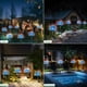 thumbnail image 5 of Luces solares para jardín Slyuexu, paquete de 2, 120 LED, impermeables, 5 of 6