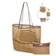 thumbnail image 1 of Bolsa de playa de malla TokisMet, plegable 2 en 1 para mujer, 1 of 6