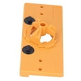 thumbnail image 2 of 35mm Hinge Hole Saw Jig Drilling Guide Cutter Bit Set Woodworking Punching Boring LocatorYellow, 2 of 14
