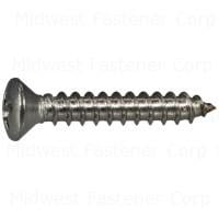 

#8 x 1 18-8 Stainless Steel Phillips Oval Head Sheet Metal Screws SMSOSS-119