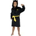 thumbnail image 3 of DC Comics Kids' Superhero Fleece Hooded Robe Character Bathrobe Lounge, 3 of 6