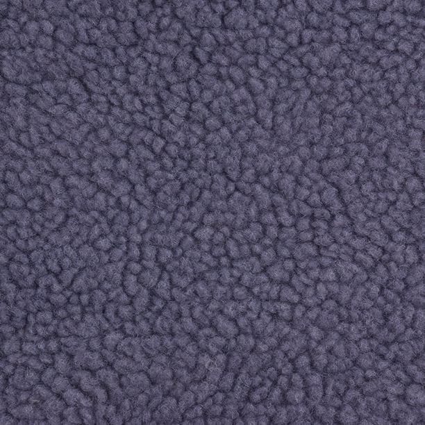 XmhyTop-A Tela sintética de 1 yarda, tela de costura de lana sintética, textura suave para manualidades, decoración del hogar, proyectos de ropa, gris oscuro