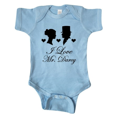 

Inktastic Jane Austen I Love Mr Darcy Gift Baby Girl Bodysuit