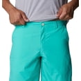 thumbnail image 4 of Columbia Men's Washed Out Short, Electric Turquoise, 30W x 10L, 4 of 5
