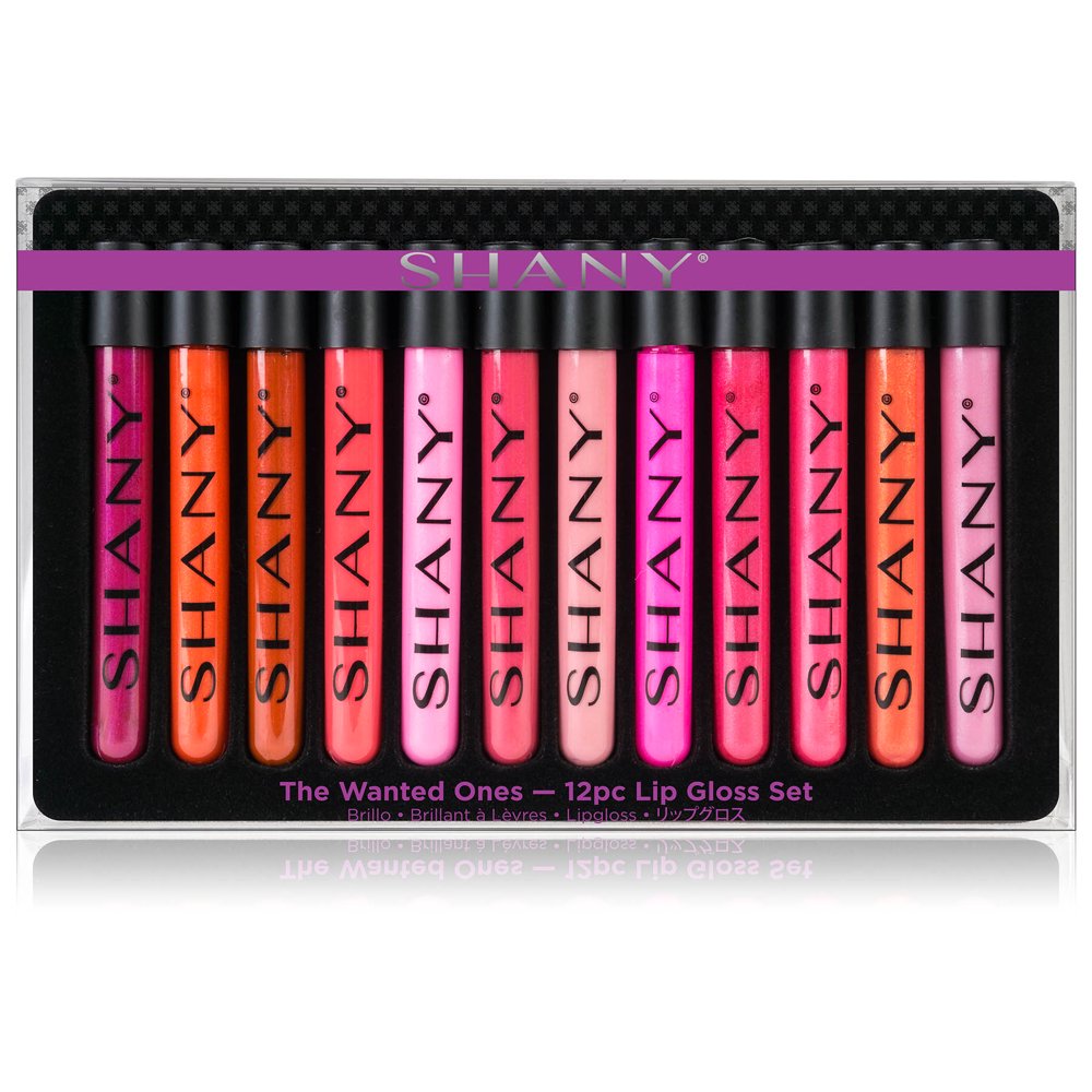 SHANY The Wanted Ones 12 Piece Lip Gloss Set with Aloe Vera and